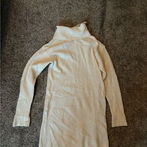 NWT- ivory sweater dress/ medium